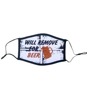 Will Remove For Beer | Adjustable Face Mask